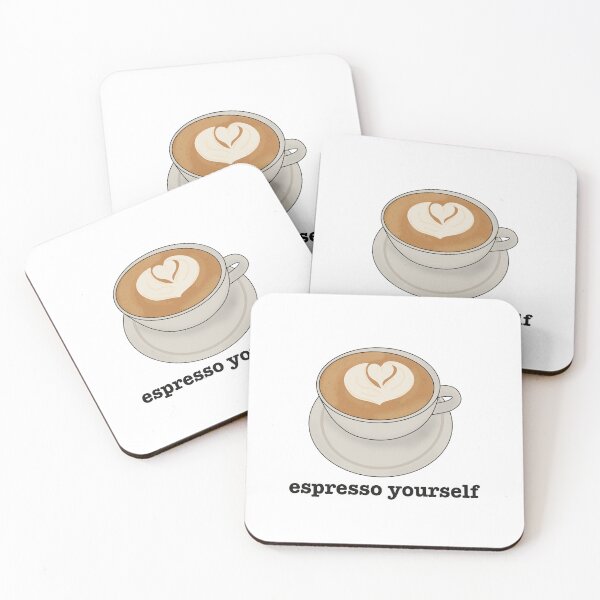 Item preview, Espresso Yourself- Heart Latte Art designed and sold by Miranda-Grace.