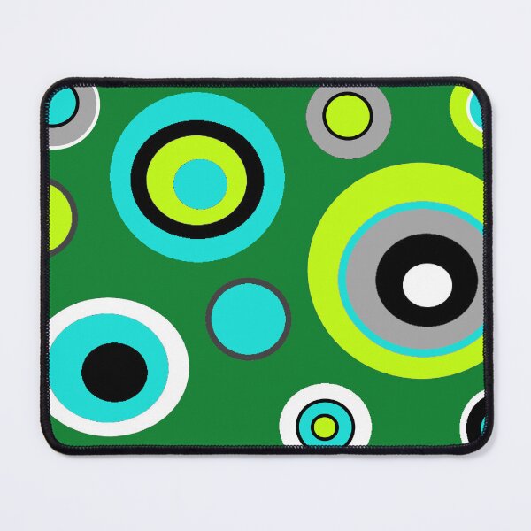 Item preview, Experimental Geometric Circle Print Pattern (Green version) designed and sold by GingerEccentric.