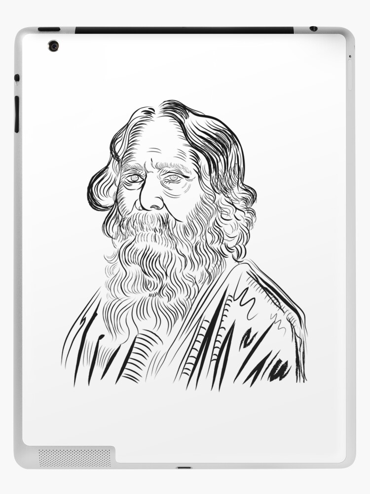 Rabindranath Tagore coloring page  Free Printable Coloring Pages
