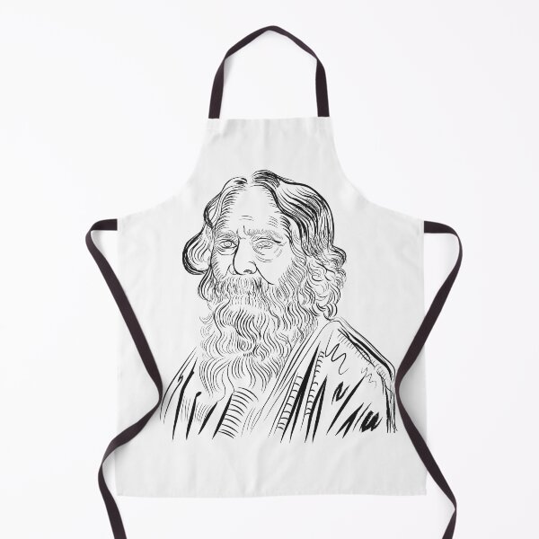 Item preview, Rabindranath Tagore sketch portrait designed and sold by KARTICK DUTTA.