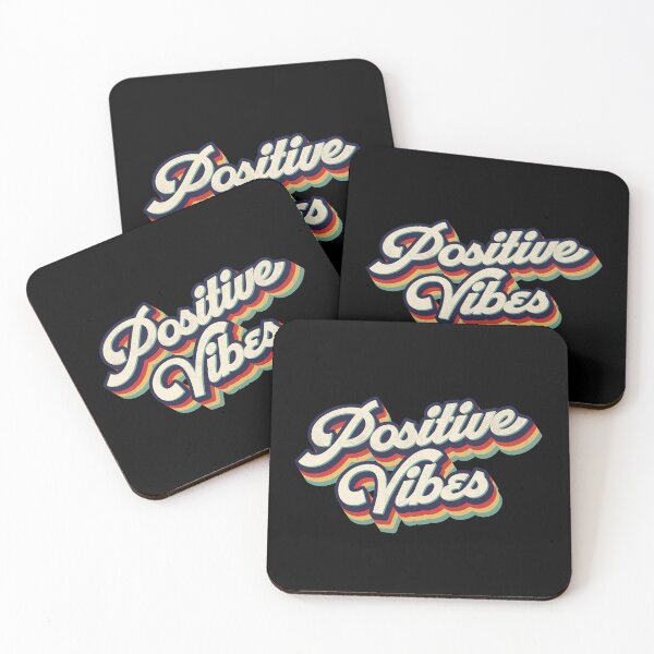 Item preview, Retro Vintage Positive Vibes designed and sold by Whimsical  Thinker.