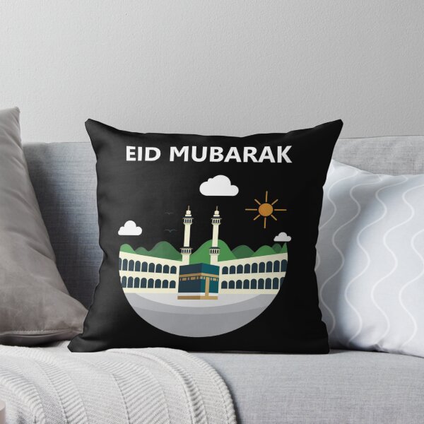 Item preview, Happy Eid al-Adha al-Fitr Mubarak Hajj Mabroor Kaaba Mecca Essential T-Shirt designed and sold by KalebSim.