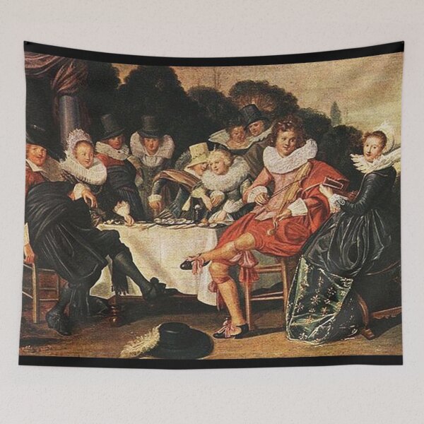Item preview, Elizabethan painting vintage designed and sold by Vintage Designs +.