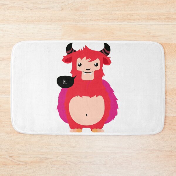 Item preview, HI! - Cute red cow Sticker designed and sold by KalebSim.