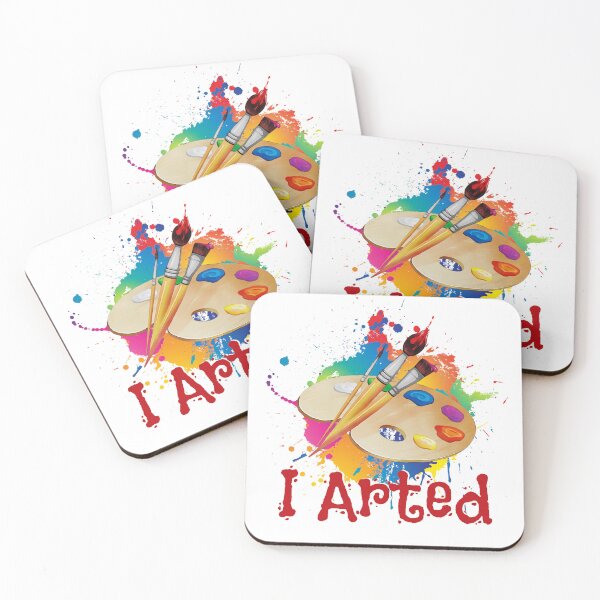 Item preview, Funny Artist - I Arted designed and sold by SunsetGloww.
