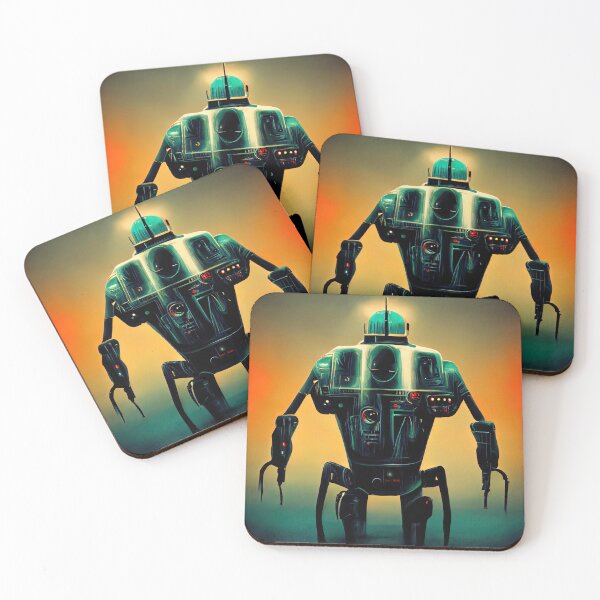 Item preview, Retro-Futurist Robot designed and sold by AM FineArtPrints.