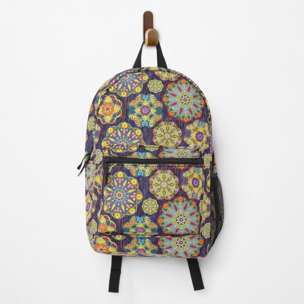 Item preview, Intricate flower mandalas seamless pattern designed and sold by AleFairyland.