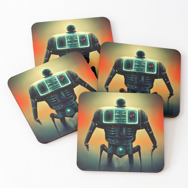Item preview, Retro-Futurist Robot designed and sold by AM FineArtPrints.