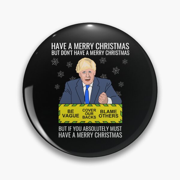 Item preview, Anti Conservative Confusing Boris Johnson Christmas Lockdown    designed and sold by EVintageGallery.