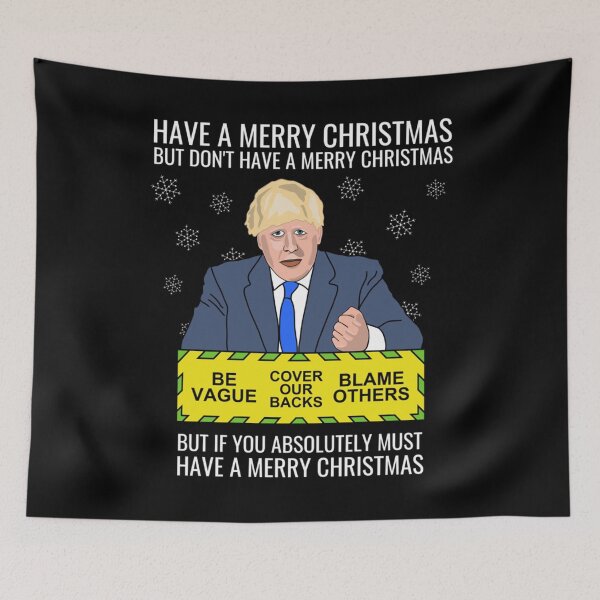Item preview, Anti Conservative Confusing Boris Johnson Christmas Lockdown    designed and sold by EVintageGallery.