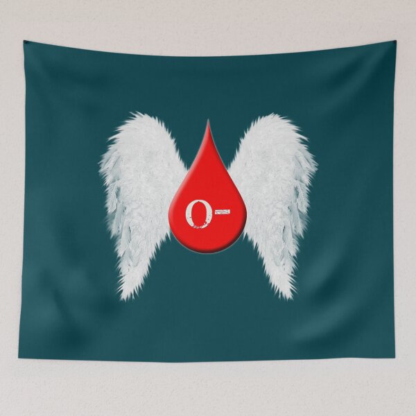Item preview, Blood Type O Negative - Angel Wings   designed and sold by Danriguez.