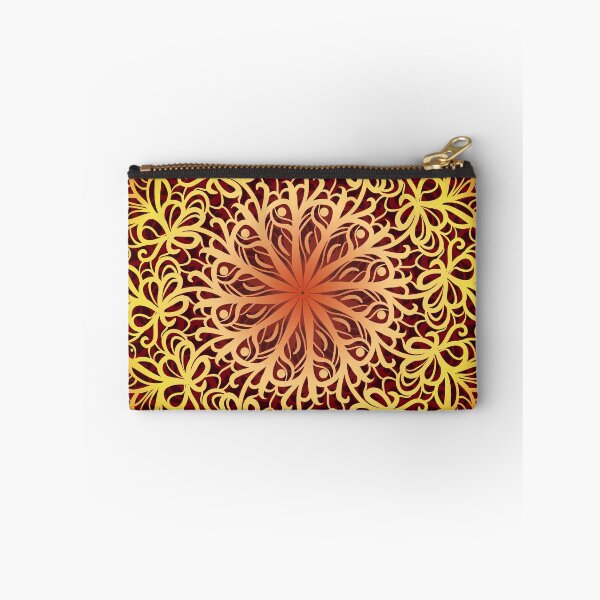 Item preview, Orange hot mandala designed and sold by JoyColorLove.
