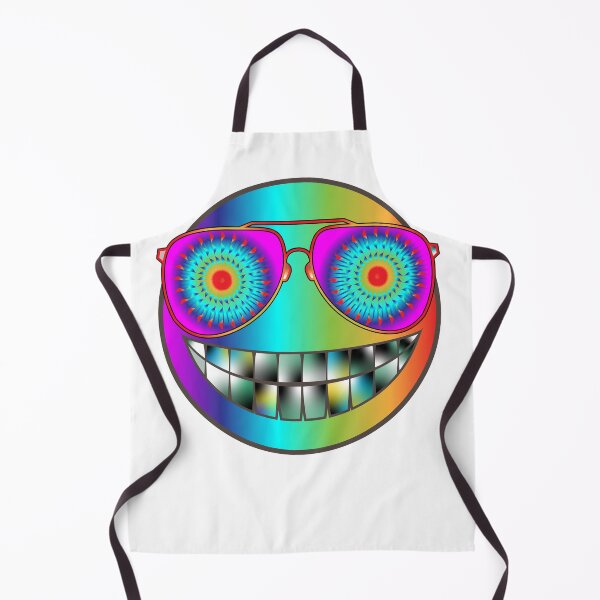 Item preview, Psychedelic Smiling Emotion with sunglasses designed and sold by Buyeseoshop.
