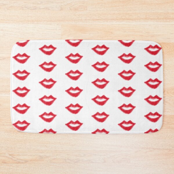 Item preview, Messy red lips designed and sold by Marjitect.