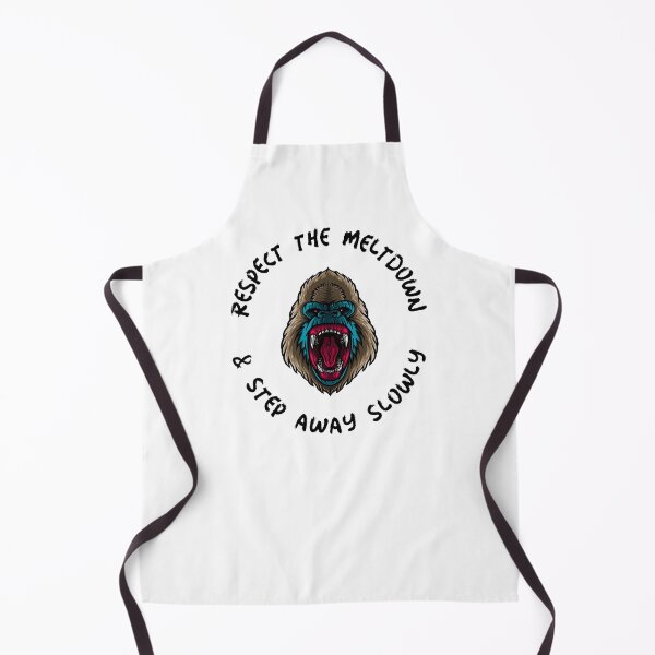 Item preview, Respect the Meltdown Funny Sarcastic Gorilla designed and sold by MyJojoBean.