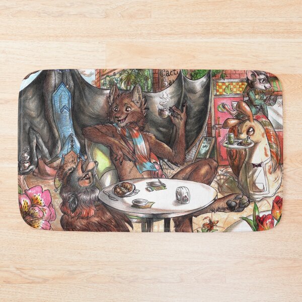Item preview, Furry chat in a café designed and sold by Furiarossa.