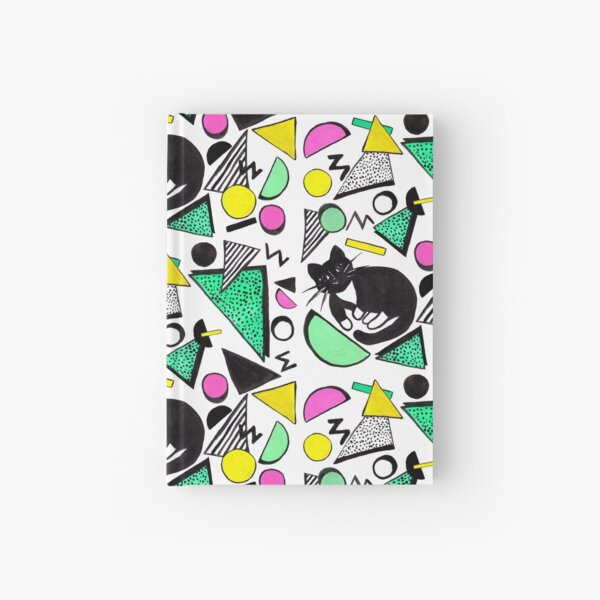 Mog Rad Cat | White Hardcover Journal