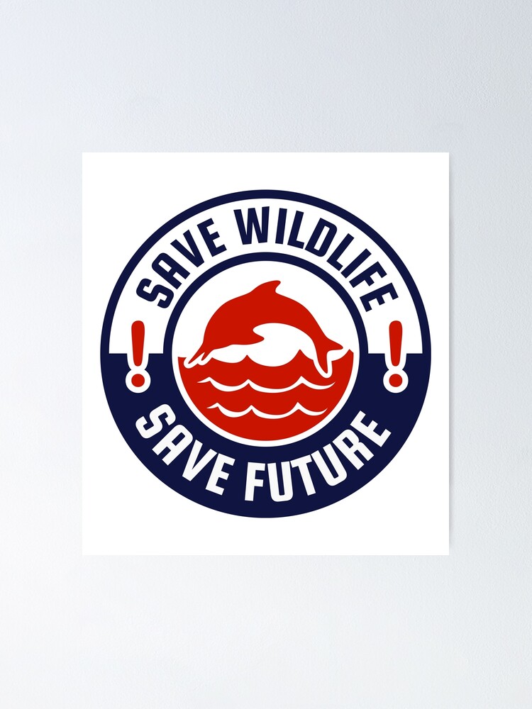 Pack of 4 (5×5 inch) | Save Animal Save Wildlife Save Nature Logo |  Stickers for CAR Bike & Hill Stations and Zoo : Amazon.in: Car & Motorbike