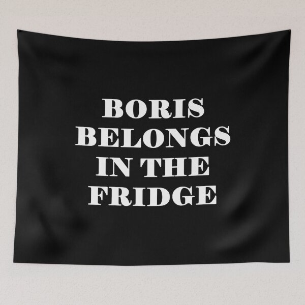 Item preview, Boris Belongs in the Fridge - Anti Tory, Conservative, Poltical   designed and sold by EVintageGallery.