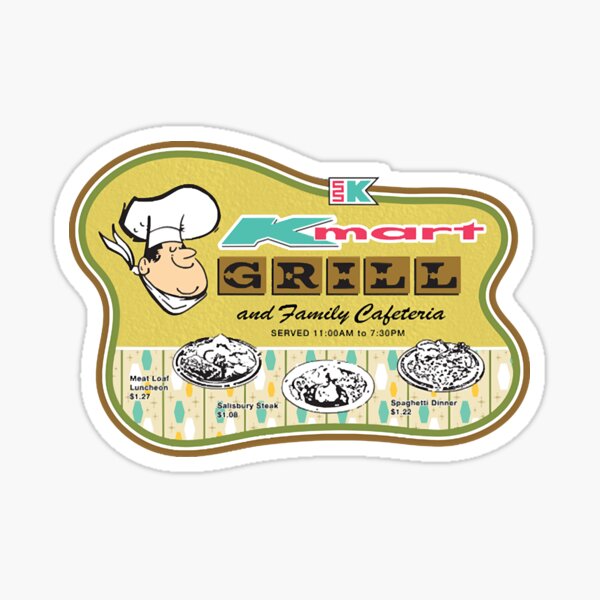 "Kmart Grill " Sticker for Sale by Codyb92721 Redbubble