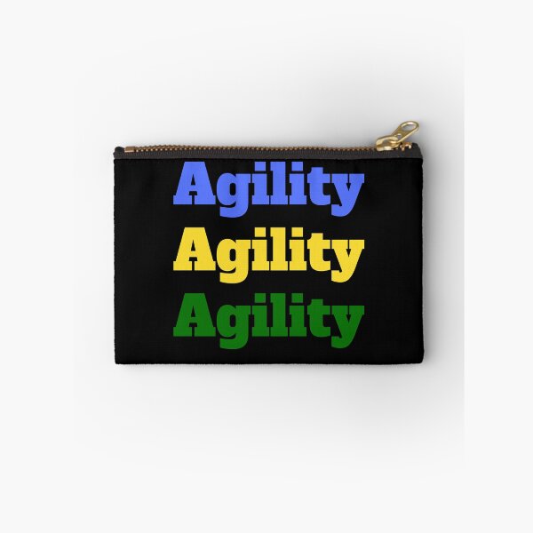 Item preview, Agility in blue, yellow and green designed and sold by PausePapote.