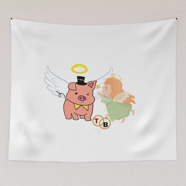 Item preview, Boda celestial de Technoblade Pegatina designed and sold by MarsClothings.