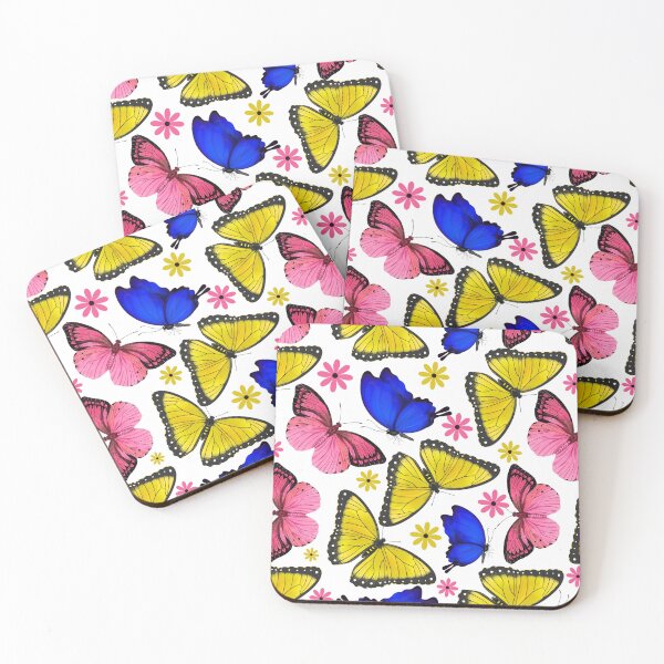 Item preview, Abstract butterflies on a black background designed and sold by Akimatax ✯✯✯✯✯.