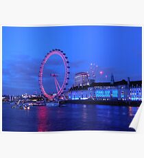London Eye, London Poster