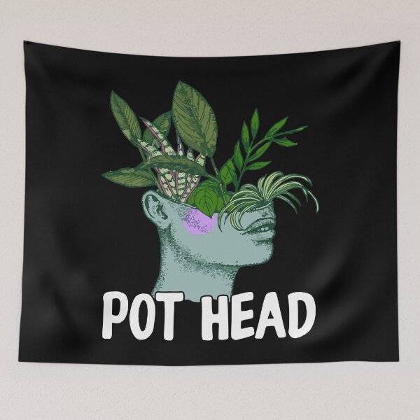 Item preview, Funny Gardening Pot Head designed and sold by SunsetGloww.