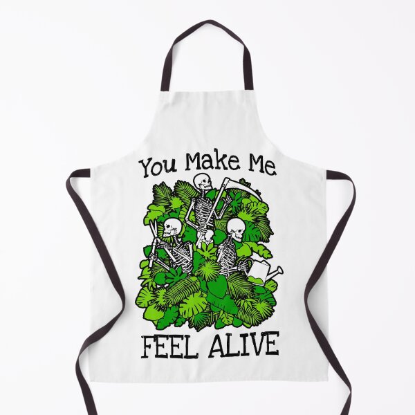 Item preview, You Make Me Feel Alive Plant Lover Skeleton Goth Gardener designed and sold by GrandeDuc.