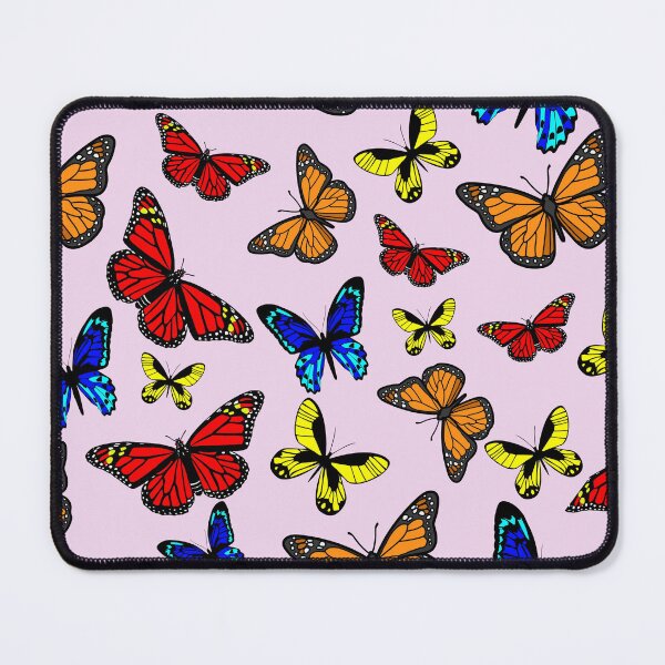 Item preview, Abstract butterflies on a pink background designed and sold by Akimatax ✯✯✯✯✯.