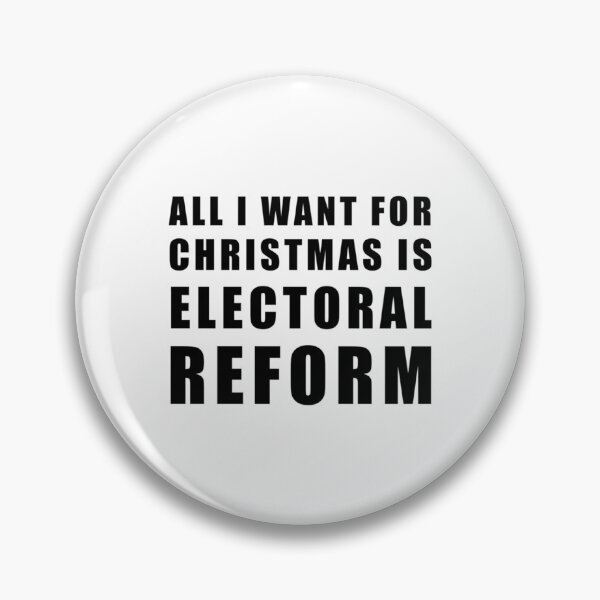Item preview, All I Want For Christmas Is Electoral Reform - Anti-Tory, Margaret Thatcher, Political, Politics, An designed and sold by EVintageGallery.