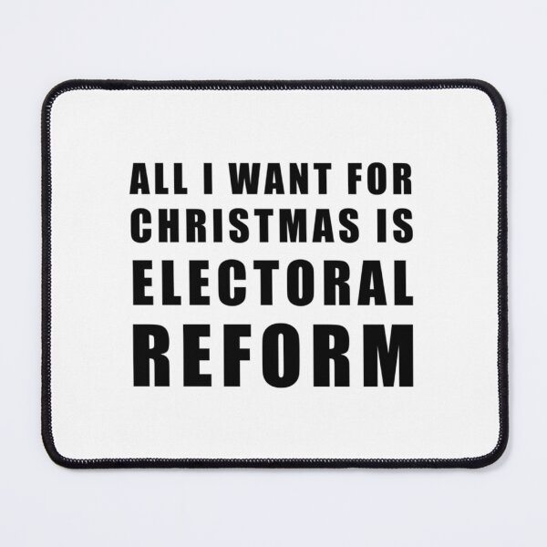 Item preview, All I Want For Christmas Is Electoral Reform - Anti-Tory, Margaret Thatcher, Political, Politics, An designed and sold by EVintageGallery.