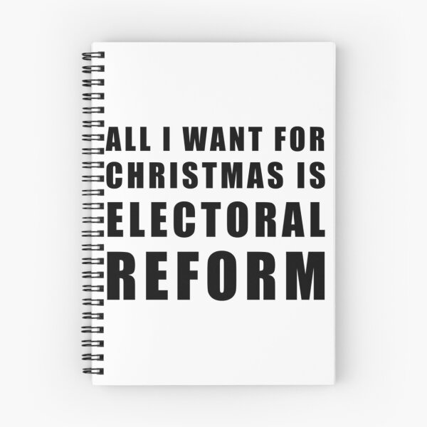 Item preview, All I Want For Christmas Is Electoral Reform - Anti-Tory, Margaret Thatcher, Political, Politics, An designed and sold by EVintageGallery.