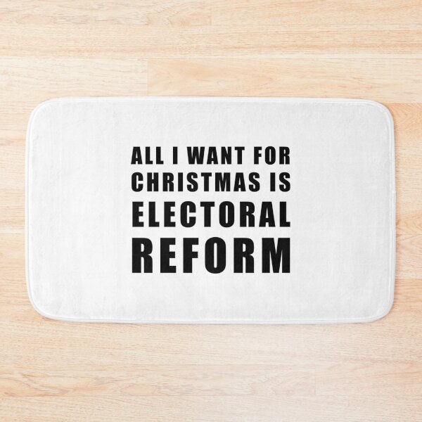 Item preview, All I Want For Christmas Is Electoral Reform - Anti-Tory, Margaret Thatcher, Political, Politics, An designed and sold by EVintageGallery.