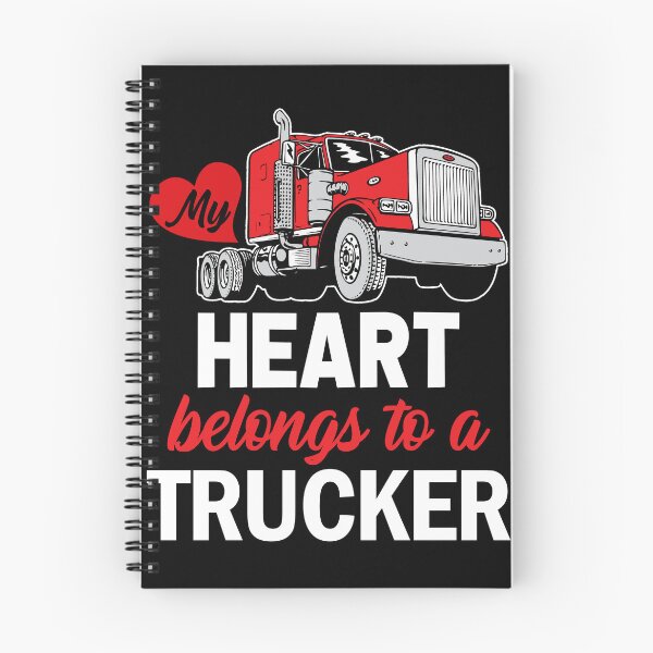 Item preview, My Heart Belongs To A Trucker designed and sold by SunsetGloww.