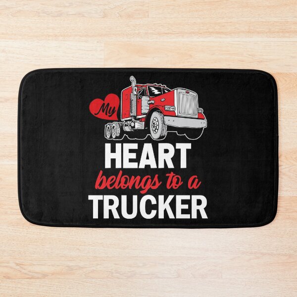 Item preview, My Heart Belongs To A Trucker designed and sold by SunsetGloww.