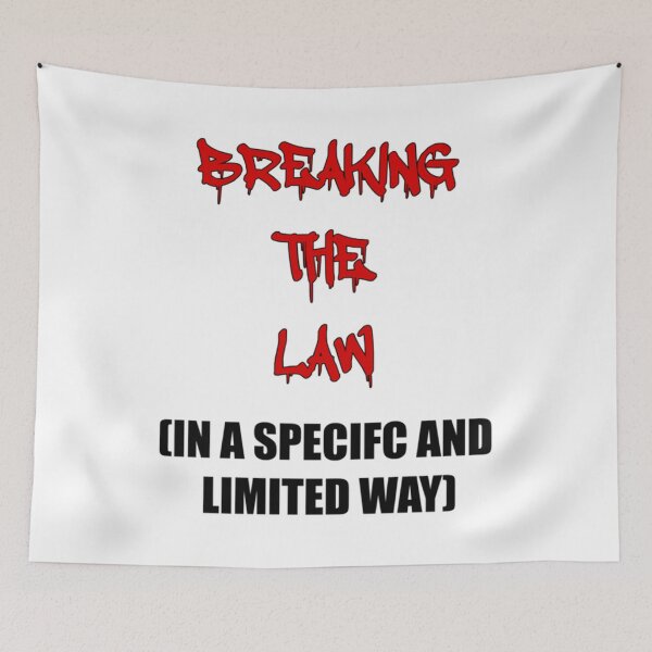 Item preview, Breaking The Law Political Design Brexit Tory   designed and sold by EVintageGallery.