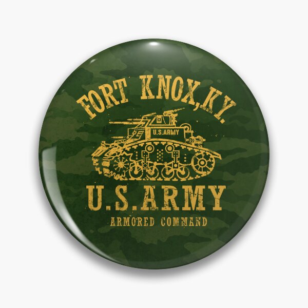 Item preview, Fort Knox Vintage Yellow Emblem designed and sold by Royal-Elite.