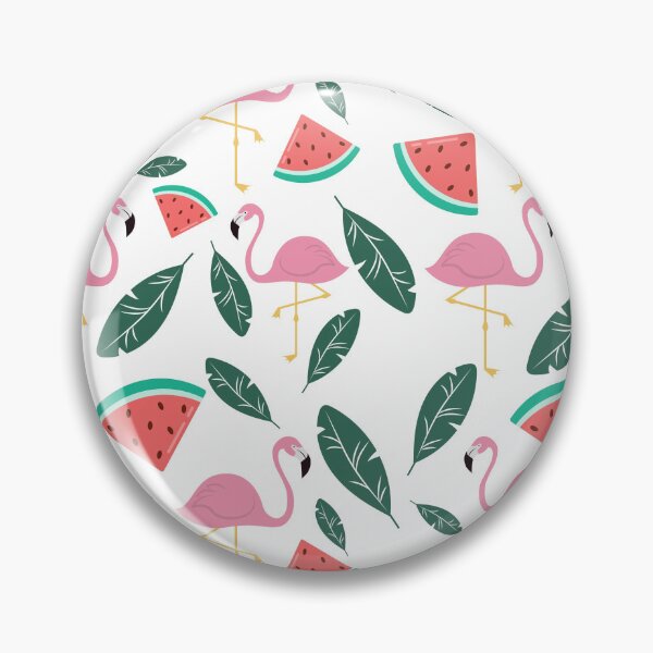 Item preview, Abstract flamingos with watermelons designed and sold by Akimatax ✯✯✯✯✯.