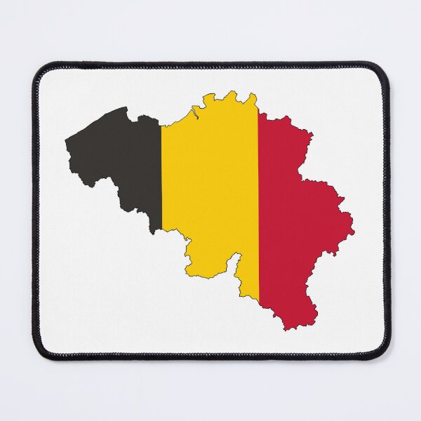 Item preview, Belgium Flag Map designed and sold by jsj17.