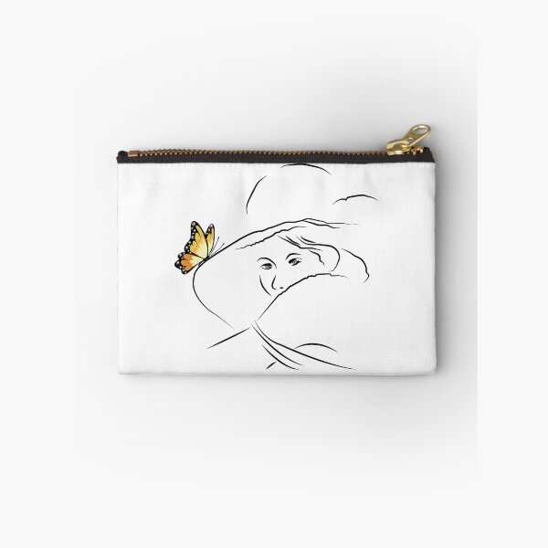 Item preview, Mysterious Lady With A Straw Hat And A Butterfly designed and sold by danikaVT.
