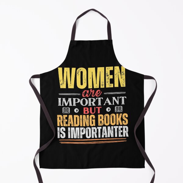 Item preview, Women are important but reading books is more important designed and sold by marunstudio.