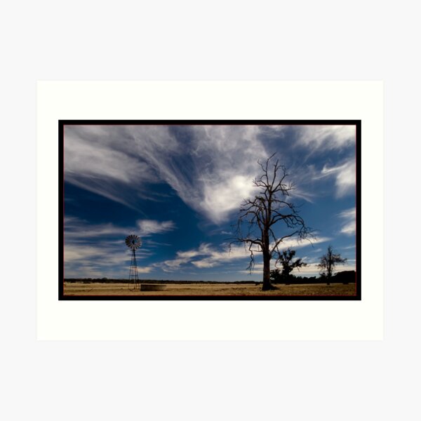 A Sun Burnt Land Art Print