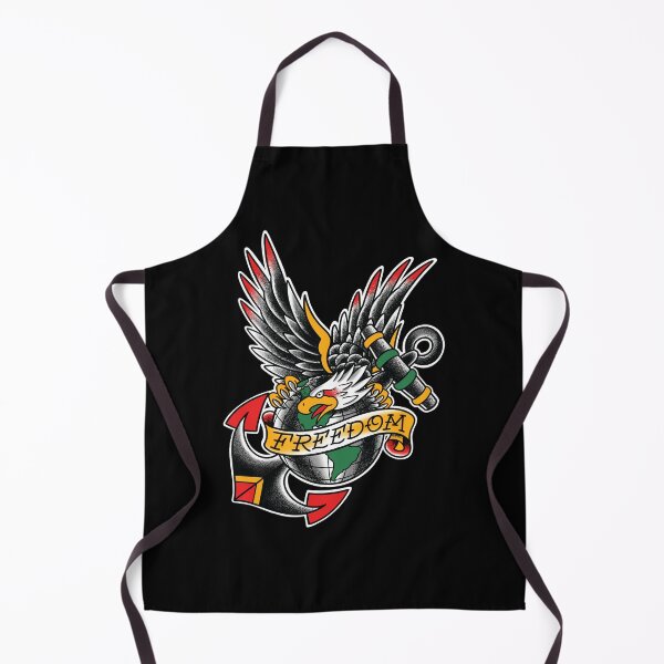 Item preview, American Traditional Freedom Eagle Tattoo design designed and sold by SevenRelics.