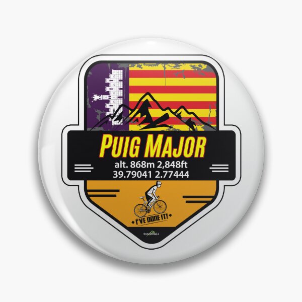 Item preview, Puig Major Mallorca Spain Ive Done It! Cycling Sticker T-Shirt 02 designed and sold by OuterShellUK.