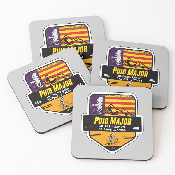 Item preview, Puig Major Mallorca Spain Ive Done It! Cycling Sticker T-Shirt 02 designed and sold by OuterShellUK.