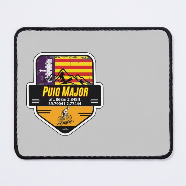 Item preview, Puig Major Mallorca Spain Ive Done It! Cycling Sticker T-Shirt 02 designed and sold by OuterShellUK.