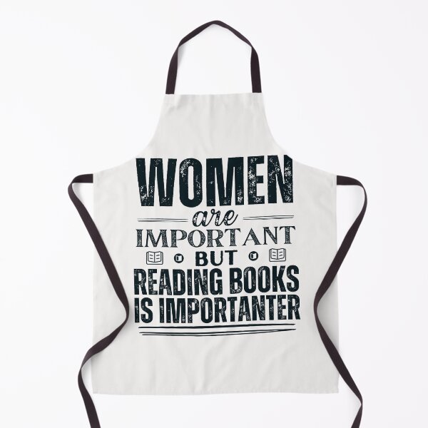 Item preview, Women are important but reading books is more important designed and sold by marunstudio.