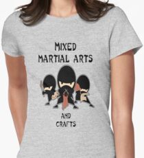 Mixed Martial Arts...and crafts Women's Fitted T-Shirt